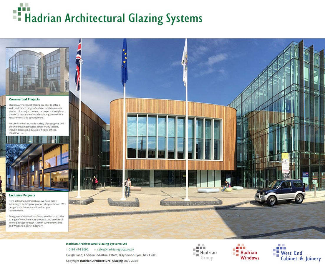 Hadrian Architectural Glazing Systems